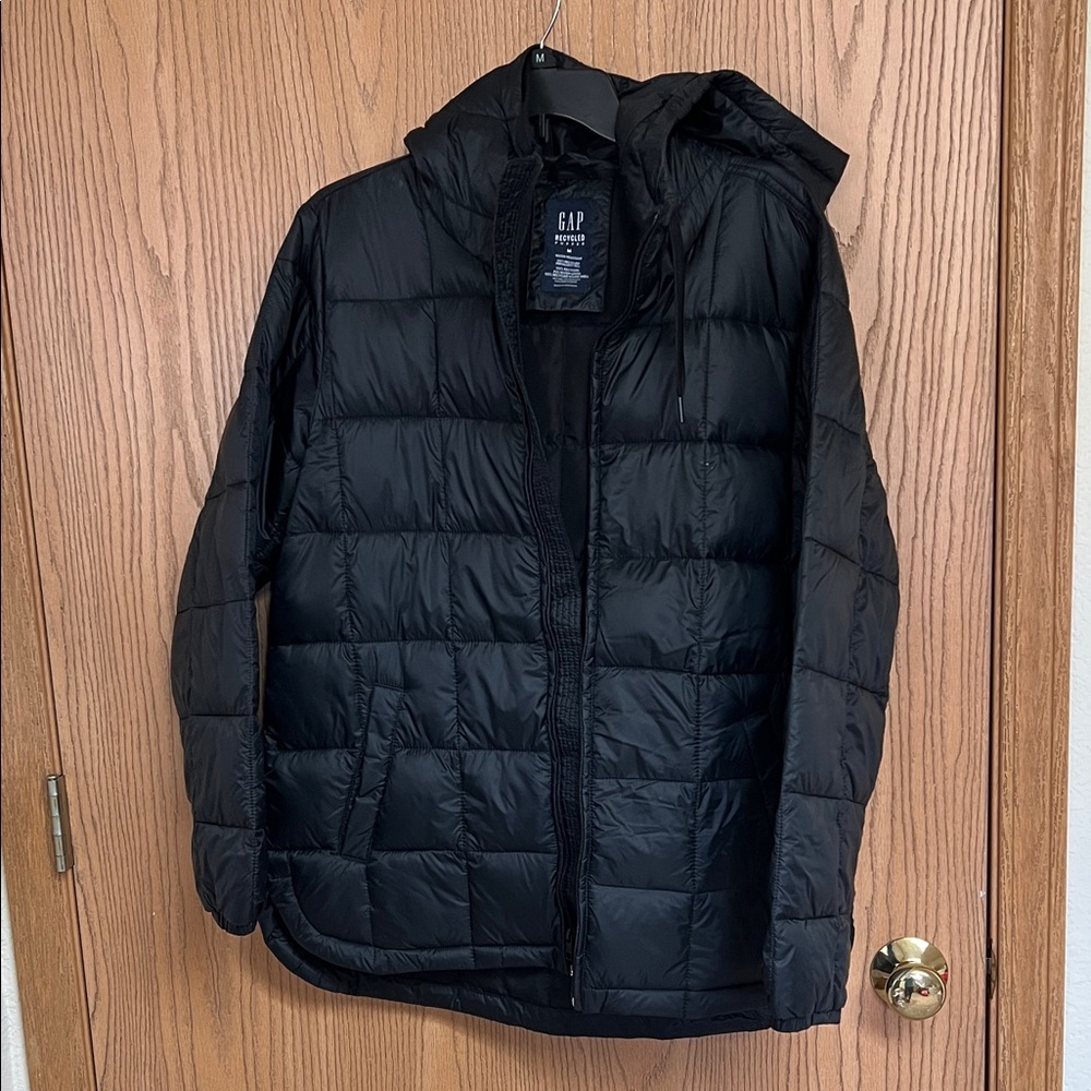 GAP Men's Dark Puffer Coat